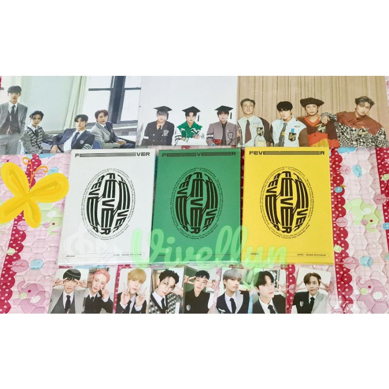 READY ATEEZ fever EPILOGUE album sealed