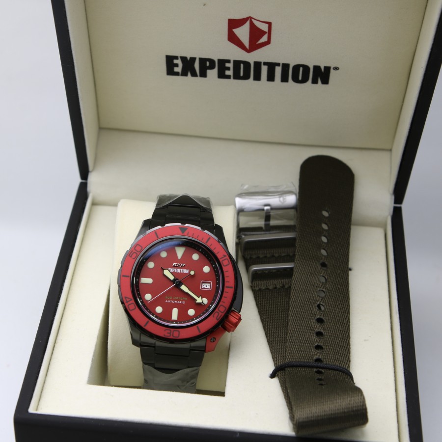 ORIGINAL Jam Tangan Pria Expedition Automatic E 6809 / E6809 / 6809 Garansi Resmi 1 Tahun.