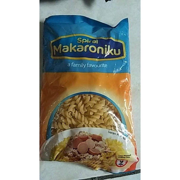 Makaroniku Spiral Kemasan 100 GRAM