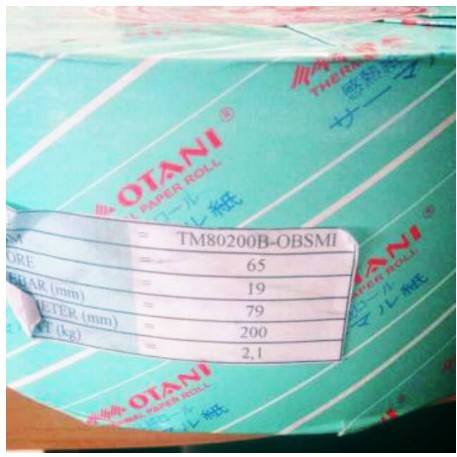 Otani 80 x 180 - 25 Kertas Struk Thermal Paper / Telstruk Mesin ATM