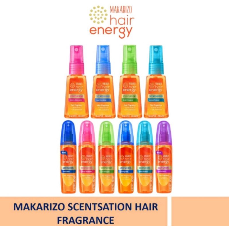 MAKARIZO Hair Energy Scentsations Hair Fragrance (Parfum Rambut) | Hair Scent 30ml 100ml