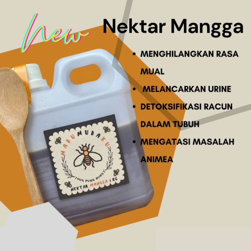 

Madu Mudaku Varian Bunga Mangga Kemasan 1 Kg