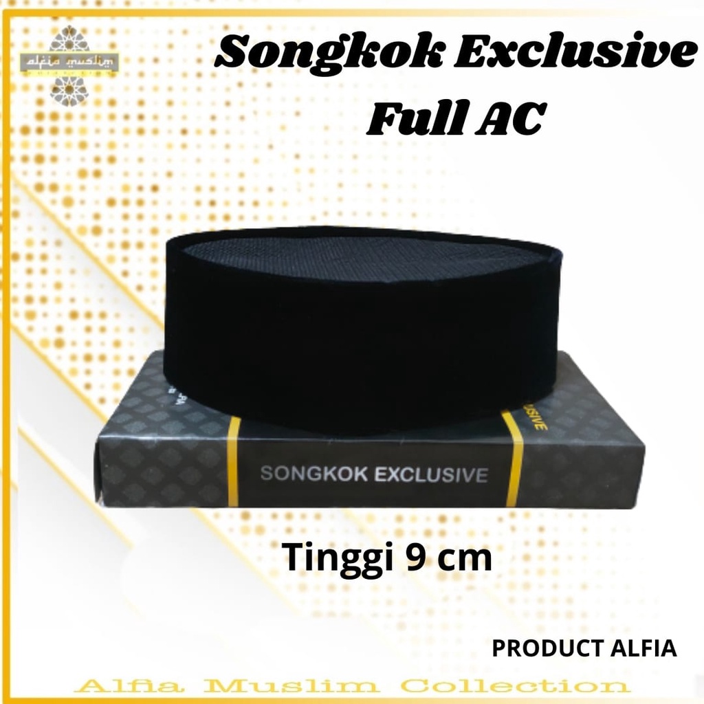 Songkok Peci Full AC Tinggi 9