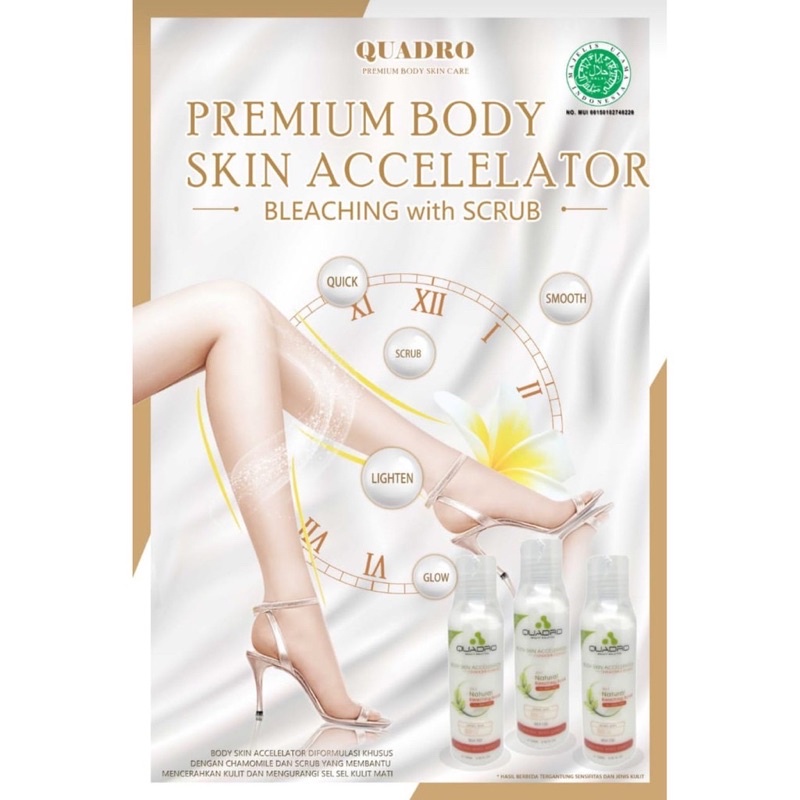 BLEACHING SCRUB QUADRO