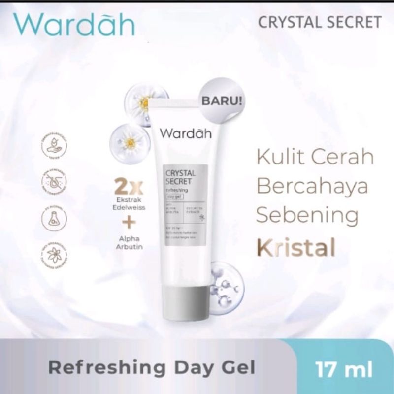 WARDAH CRYSTAL SECRET REFRESHING DAY GEL 15ML