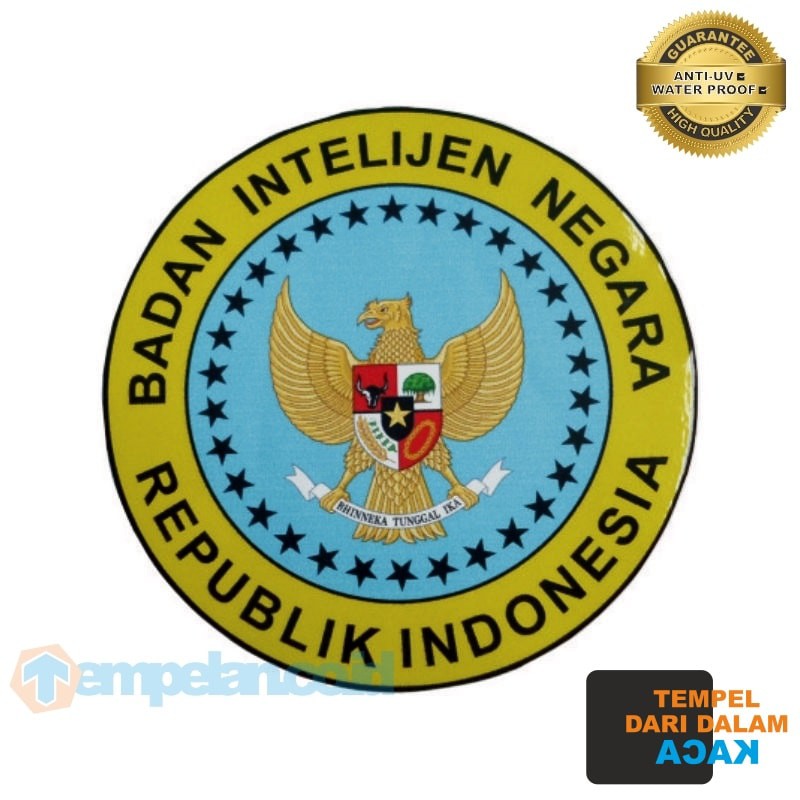 

STIKER BADAN INTELIJEN NEGARA BIN (TEMPEL DALAM KACA)