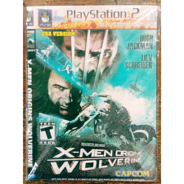 Kaset Ps2 Game X-Men Origins Wolverine