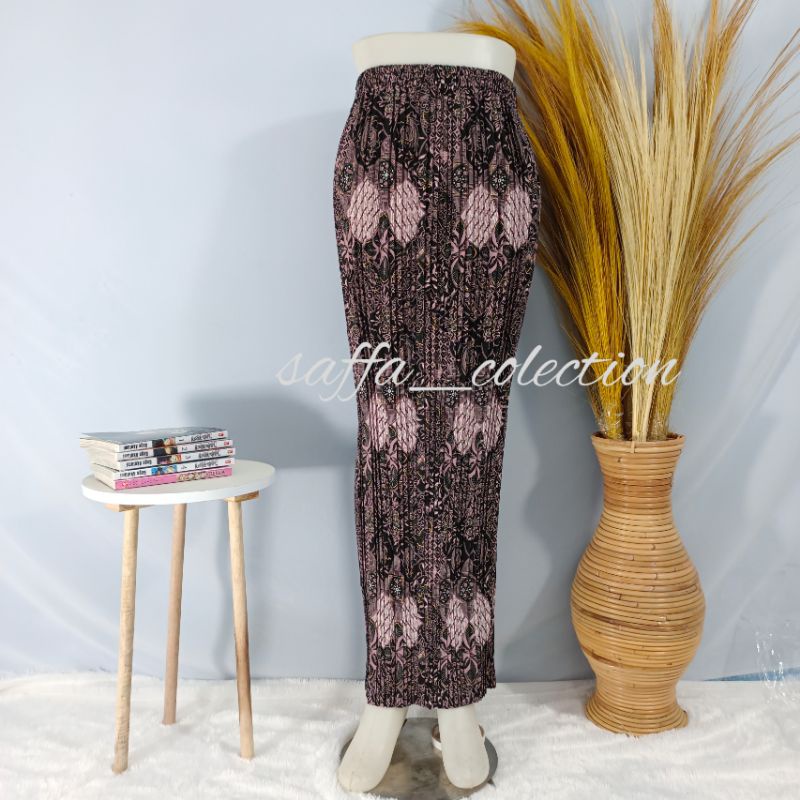 rok plisket batik/rok prisket batik/rok