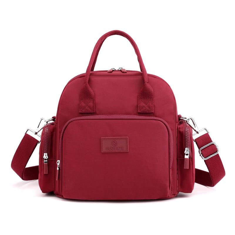 SUOYATE - S 283 - Tas Ransel - Tas selempang - Tas wanita-Maroon