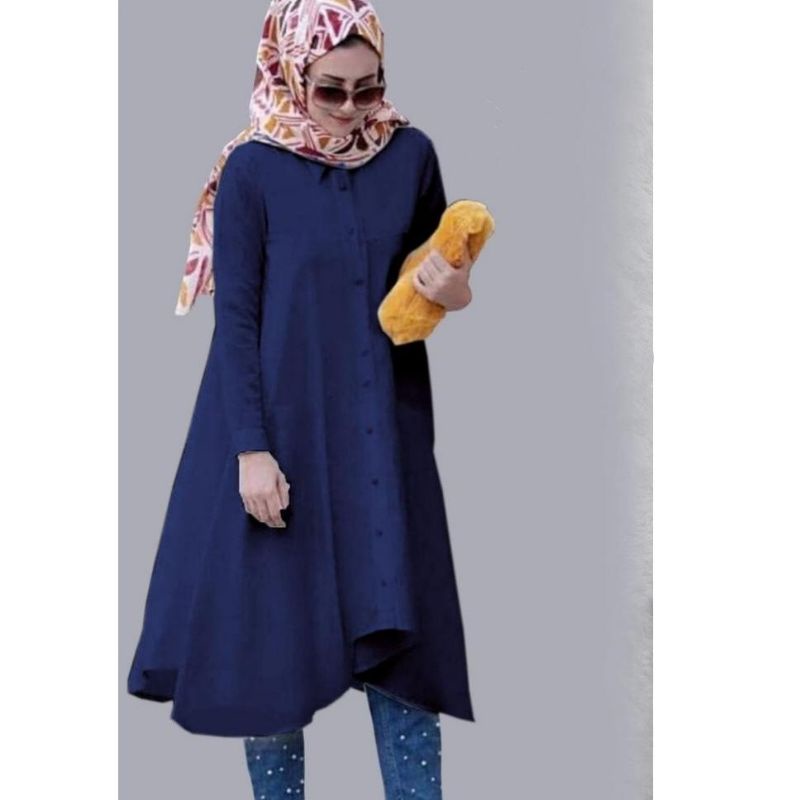 Ghadies tunik atasan wanita fashion muslim remaja