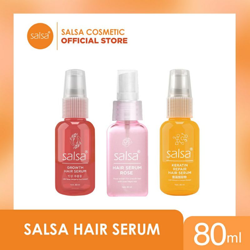 Salsa Hair Serum Rose Spray 80 ml