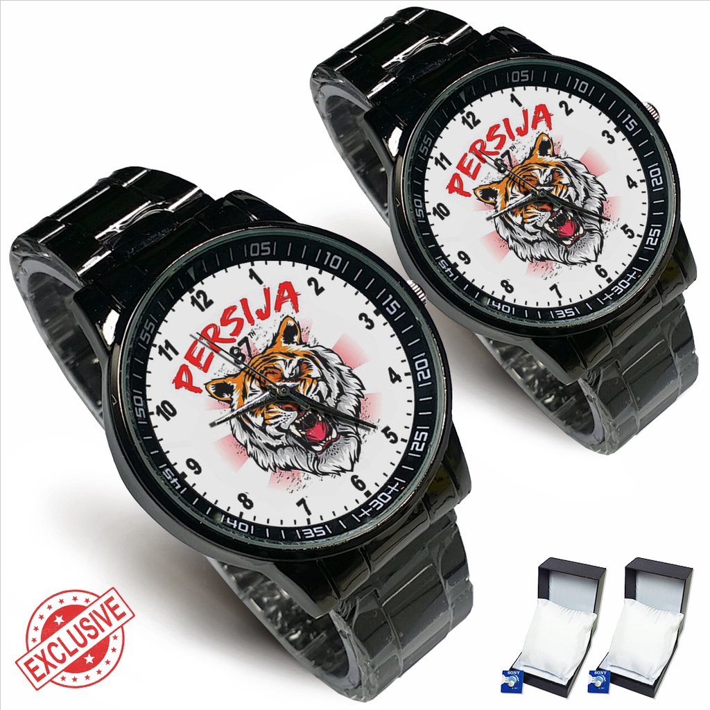 Jam Tangan Rantai Couple PERSIJA JAKMANIA 1 (Awesome)