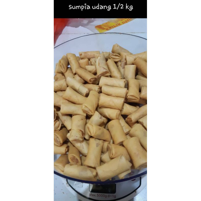 

SUMPIA UDANG SUPER/SPRING ROLL 500 GR