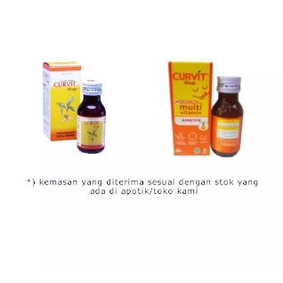 SOHO Curvit Syrup dan Emulsion Multivitamin Penambah Nafsu Makan Anak