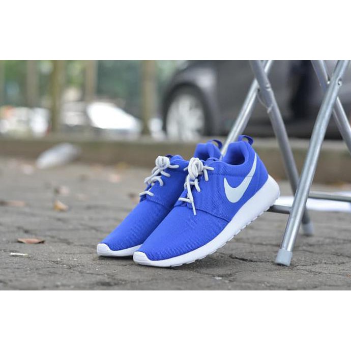 Siap Kirim Nike Roshe Run Biru Original Bnib