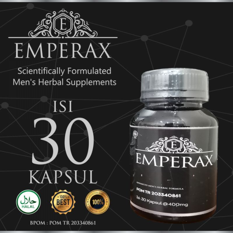 EMPERAX 400 mg Asli Original Suplemen Obat Pria Perkasa