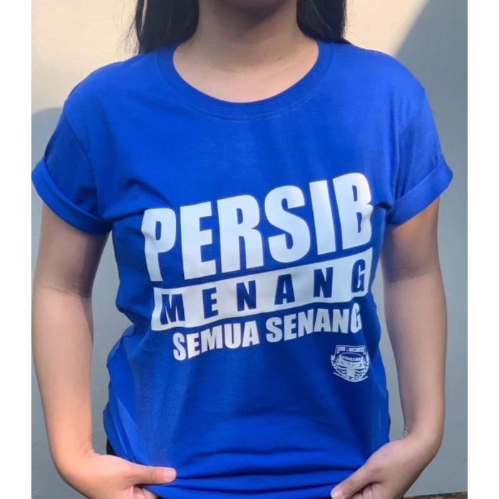 KAOS PERSIB DISTRO/KAOS BANDUNG MURAH/KAOS BIRU