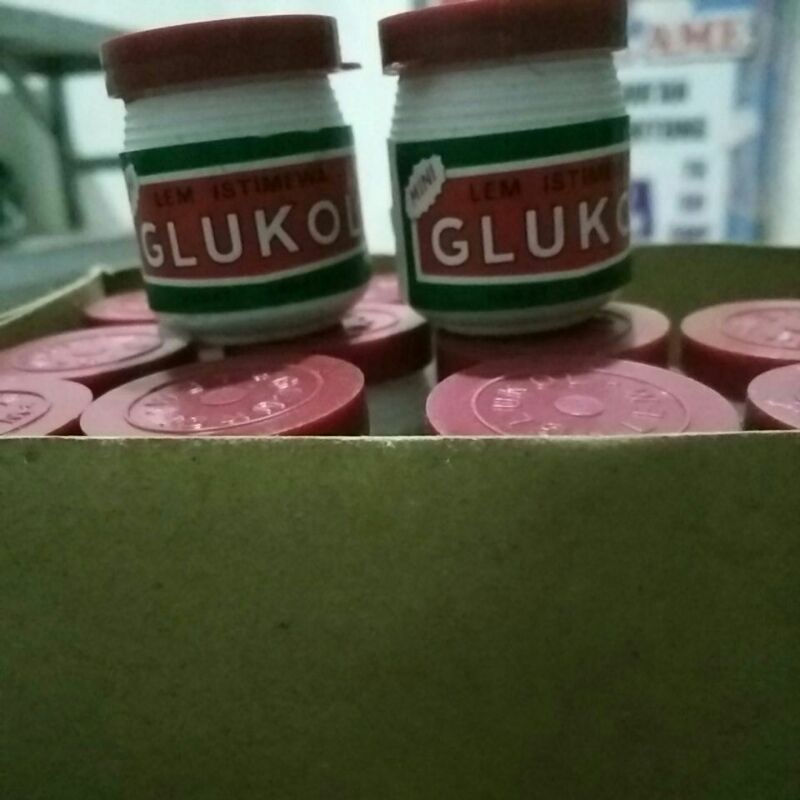 

lem glukol mini isi 10/pak lem istimewa hebat lekatnya