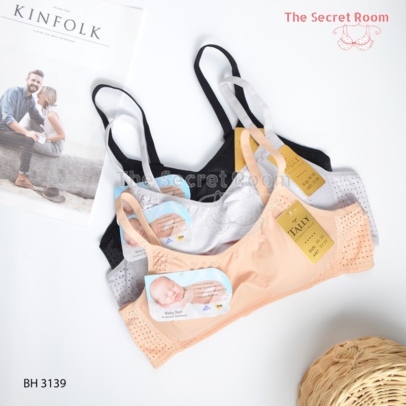 BRA KEMBEN TALLY 3139 - SEAMLESS - BABY SKIN - BUSA TIPIS -TANPA KAWAT