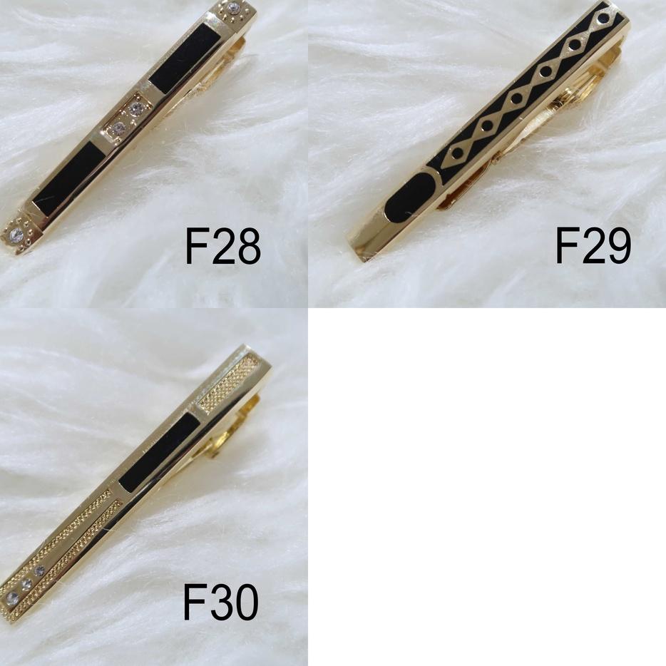 ❉ Jepitan Dasi Pria Penjepit Dasi Executive Cufflink Bahan Titanium Anti Karat Free Box Exclusive ❋