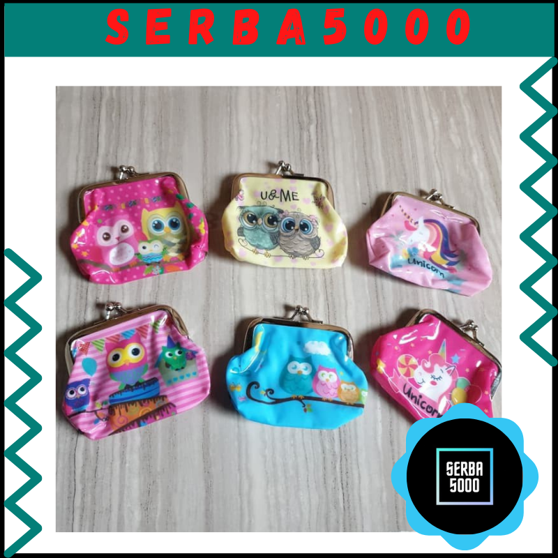 SERBA5000 - DOMPET KOIN BEHEL BTS BT21 BENING TRANSPARANT