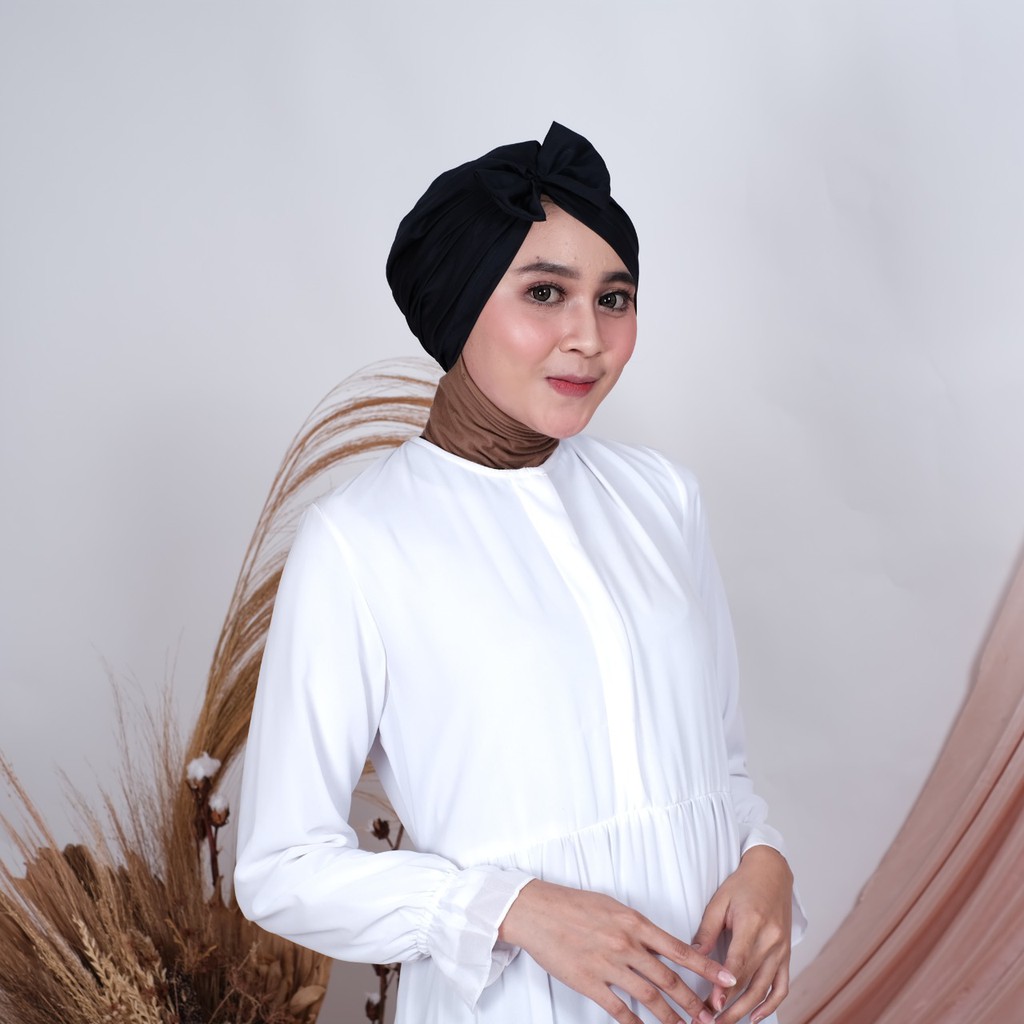 TURBAN PITA BOW BOWIE INSTAN DEWASA JAYA HEBAT