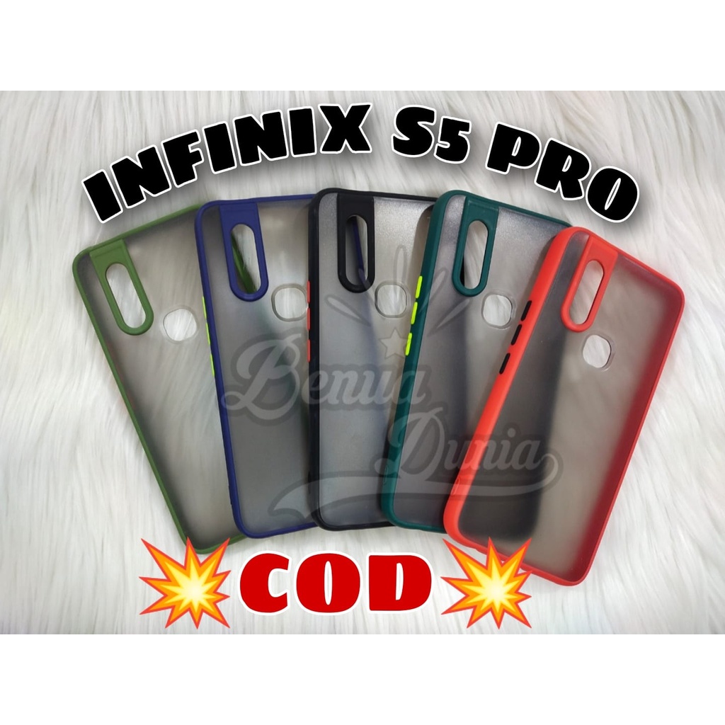 CASE MATTE INFINIX HOT 9 PLAY // CASE DOVE MY CHOICE PLUS RING KAMERA INFINIX HOT 9 PLAY - BD