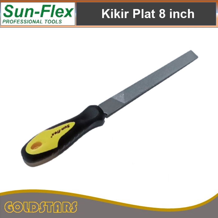 Kikir Plat 8 inch Sun-flex Kikir Besi