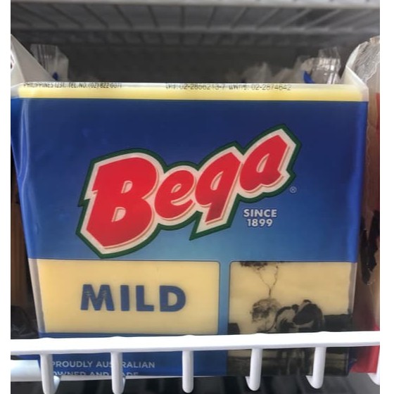 Bega Cheddar Mild / Keju Australia 250g