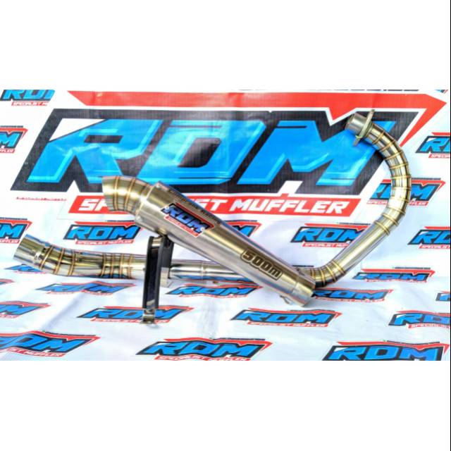 Knalpot Herex CB GL MP TIGER ORIGINAL RDM SPESIALIST MUFFLER