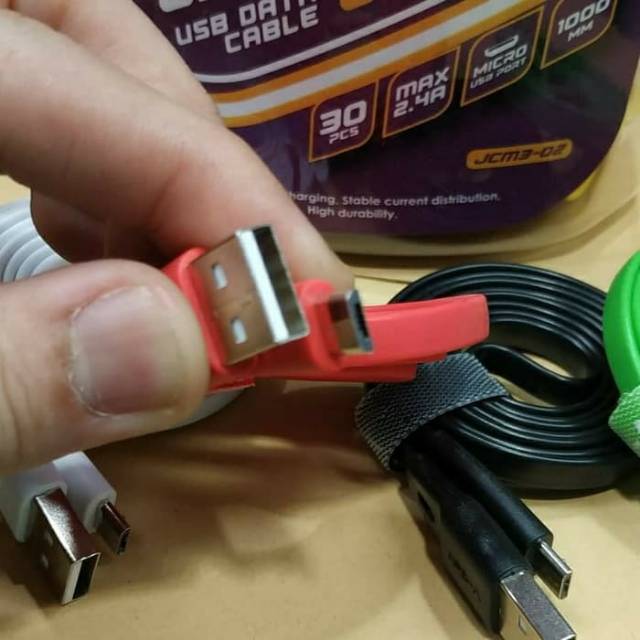 kabel data VGEN MICRO USB fast charging 2,4A mantul USB micro USB UNIVERSAL murah meriah