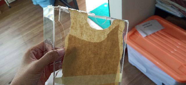 Akrilik / Acrylic Kotak Sepatu / Rak Sepatu Akrilik / Tempat Sepatu