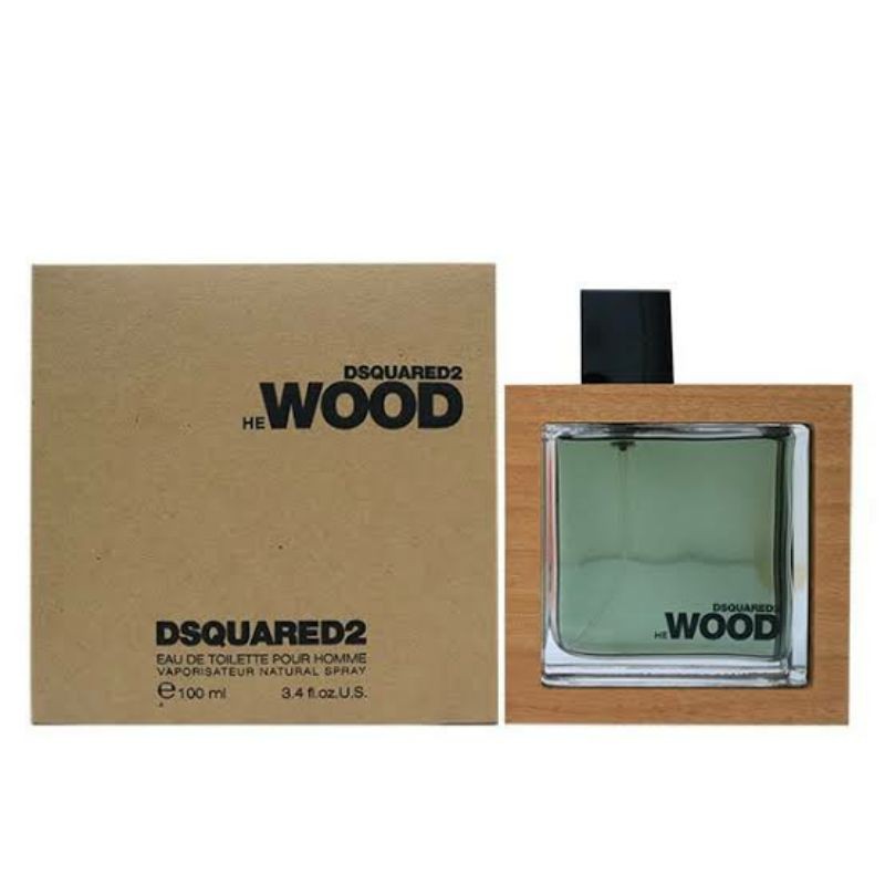 Parfum Pria Dsquared2 He Wood Pour Homme EDT 100ml Ori Reject 100% NoBox