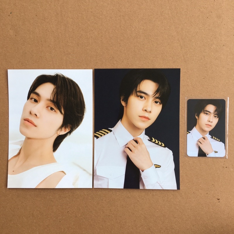 [ Take all ] Hendery pc + postcard (2) photopack season greetings 2022 sg22 sg greeting MD ppc merch