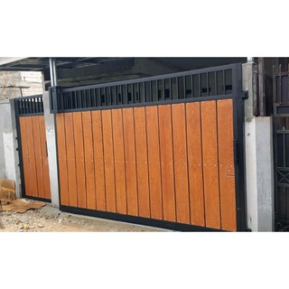 Jual promo pagar minimalis , pintu dorong pagar besi | Shopee Indonesia