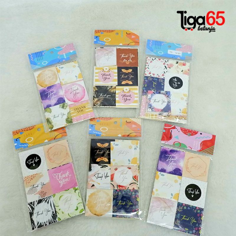 365 Stiker Thank You/Stiker Packing/Segel Packaging/4.5cm/100pcs/Label Thank You/Stiker Thank You Card