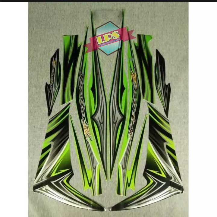 Striping Jupiter Z 2011 Warna Hijau