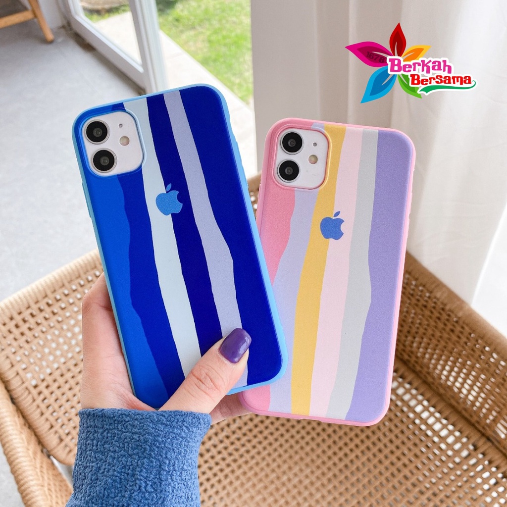 ss046 softcase rainbow ip 6 7 7+ x xs bb5561