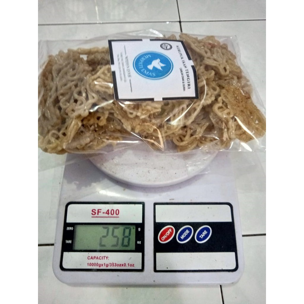 

Kerupuk Ikan Tengiri 250 gram