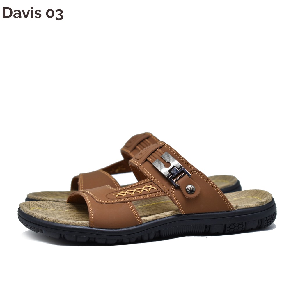 SANDAL PRIA DAVIS 03 SANDAL KASUAL PRIA SANDAL SLOP-03 MOKA