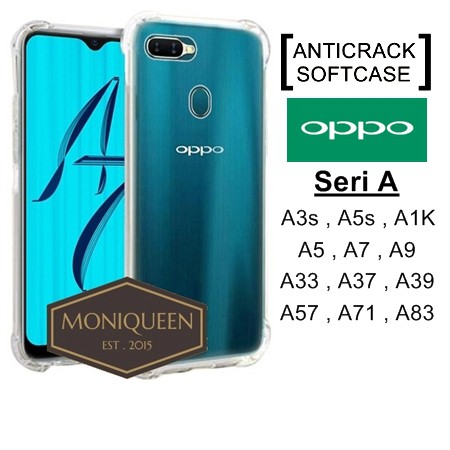 Anti Crack Soft Case Oppo A3s A5s A1K A5 A7 A9 A33 A37 A39