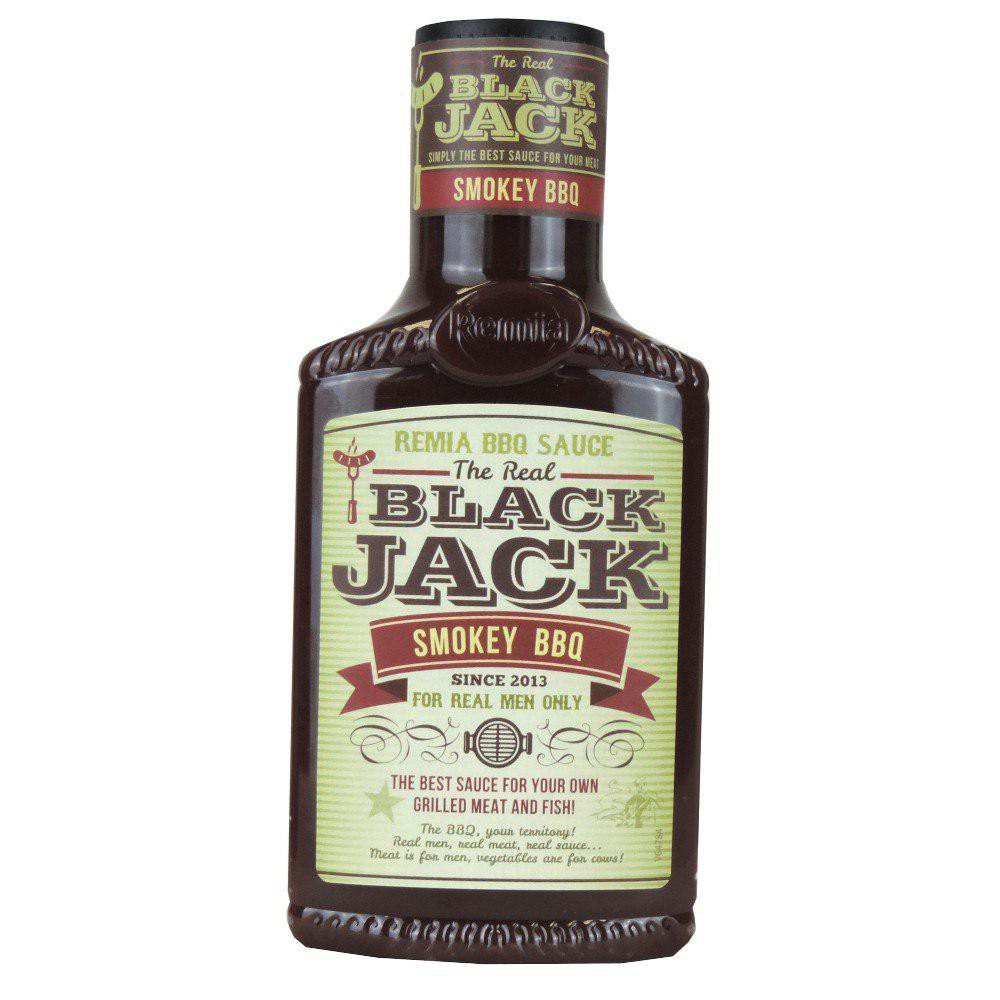 

Remia Barbeque Sauce The Real Black Jack Smoke Smoked Smokey BBQ 450gr