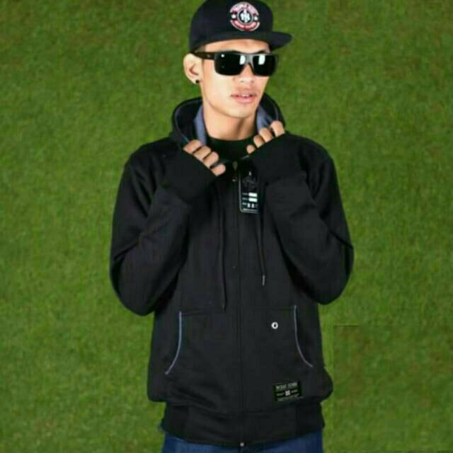 Jaket insight hitam pria/wanita