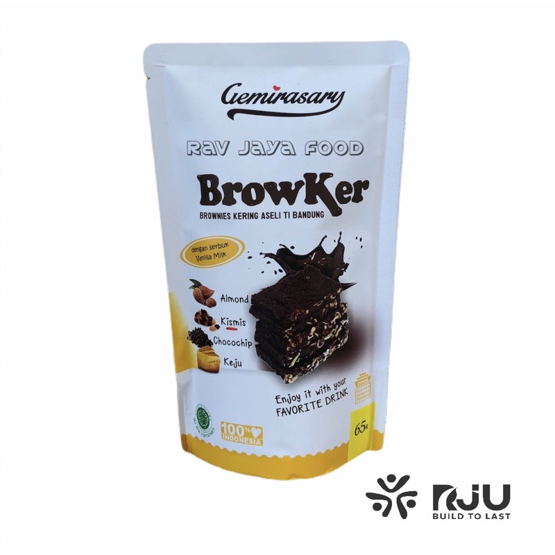 

Browker Brownies Kering Khas Bandung (65gr)