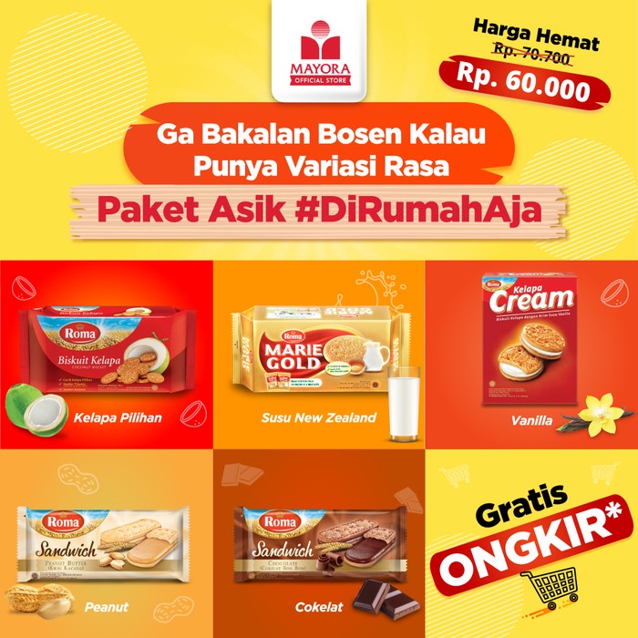 

Wafer-Biskuit- Paket Asik #Dirumahaja -Biskuit-Wafer.