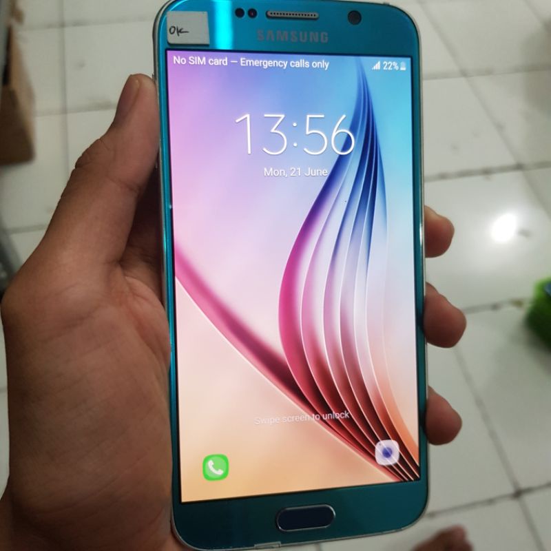 SAMSUNG S6 FLAT 32GB SECOND ORIGINAL