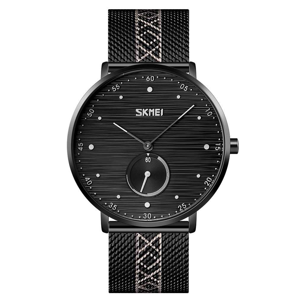 Jam Tangan Pria Analog Milanese Stainless Original SKMEI 9218CS-0
