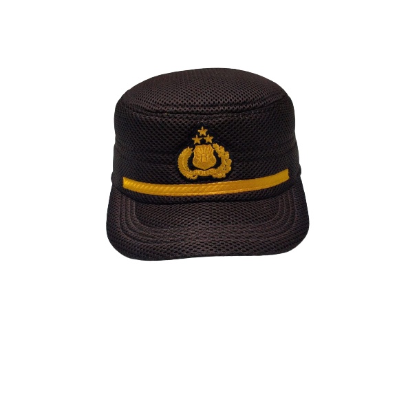 Topi Pilcap PAMA Polisi Bahan Jaring