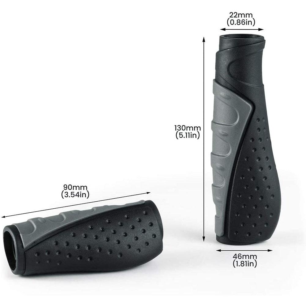 Lanfy Sepeda Grips Sepeda Lipat Bersepeda Sepeda Gunung MTB Bicycle Stang Grips