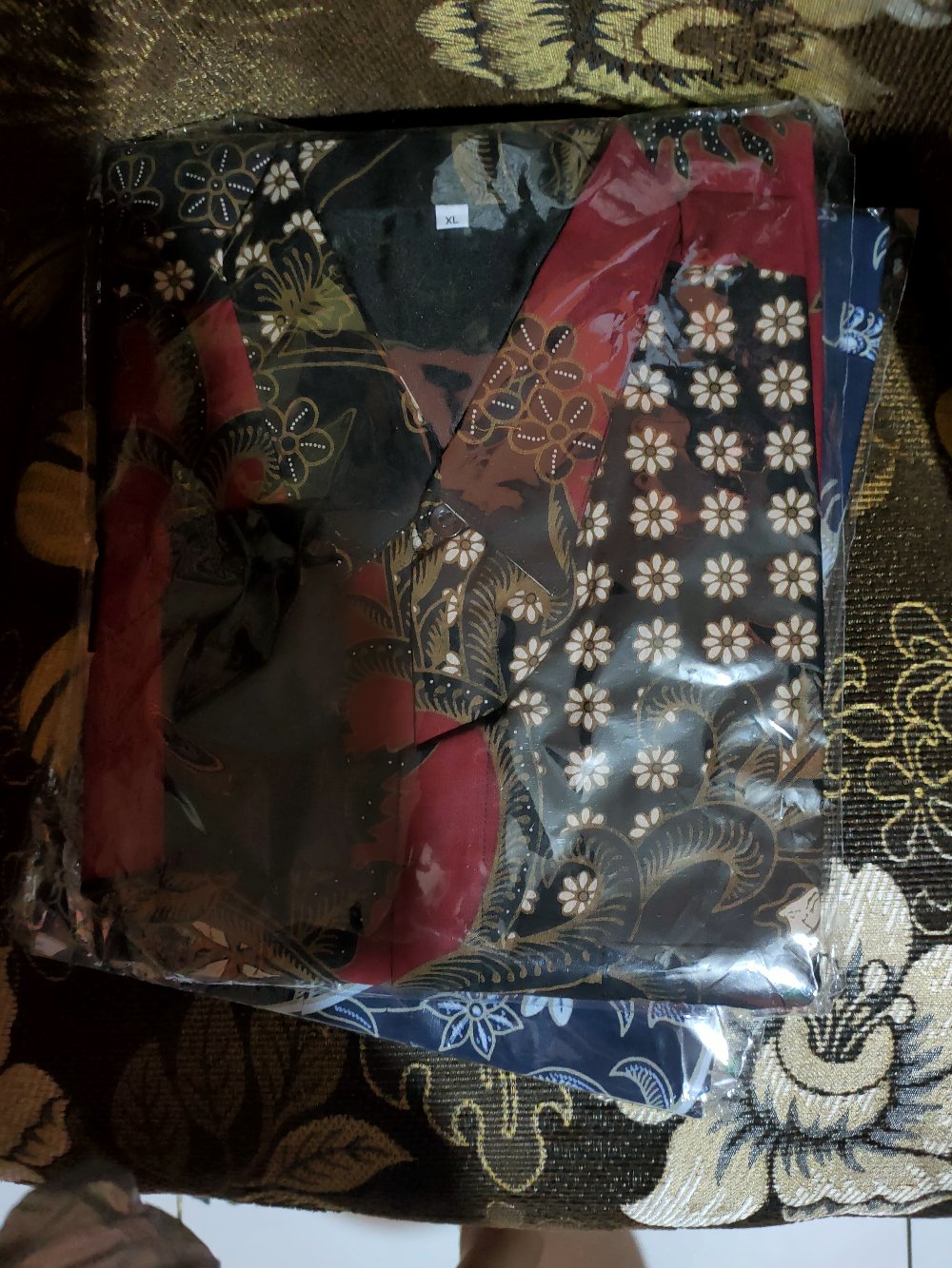 Proboseto Kuning Kemeja Batik Pria Full Furing Bahan Katun Cabut Primisima